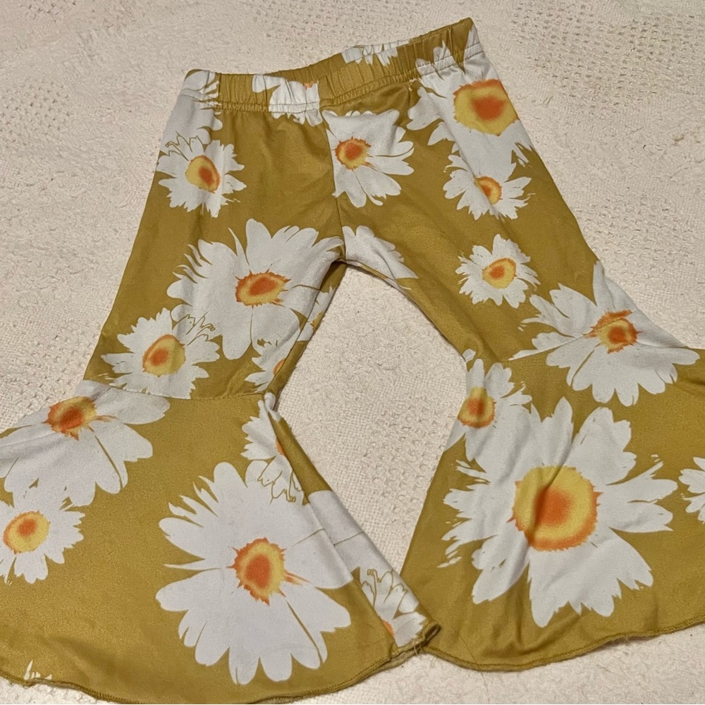 Baileys Blossom floral bell bottoms